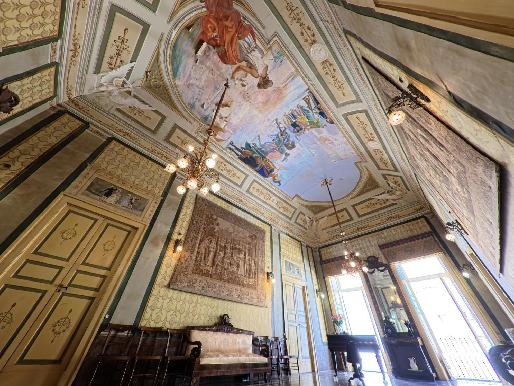 Palazzo Framarino Dei Malatesta - Noble Floor - XIV Century โจวีนัซโซ ภายนอก รูปภาพ
